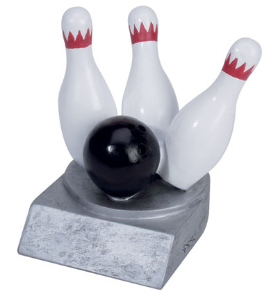 Bowling Color Tek Resin Figures